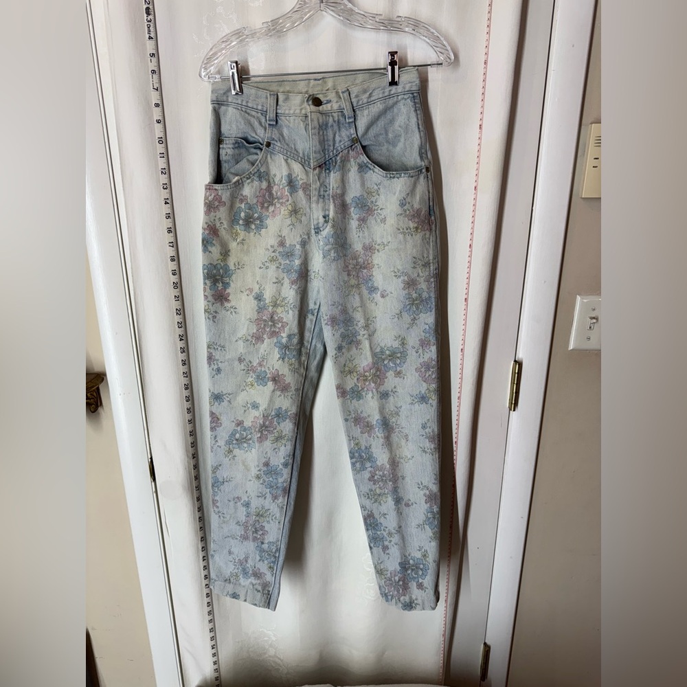 Vintage Women's Floral Zena Jeans